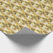 Easter Crucifix gold - Bible Verse Cadeaupapier (Hoek)