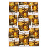 Easter Customizable Gift Bag Medium Cadeauzakje (Achterkant)