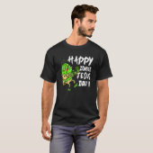 Easter Cute Happy Zombie Jesus Day Easter Bunny T-shirt (Voorkant volledig)