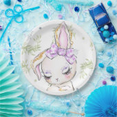 Easter Cutie Paper Plates Papieren Bordje (Feest)