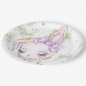 Easter Cutie Paper Plates Papieren Bordje (Gekanteld)