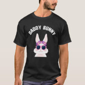 Easter Daddy Bunny Sunglasses Candy kids Spring E T-shirt (Voorkant)