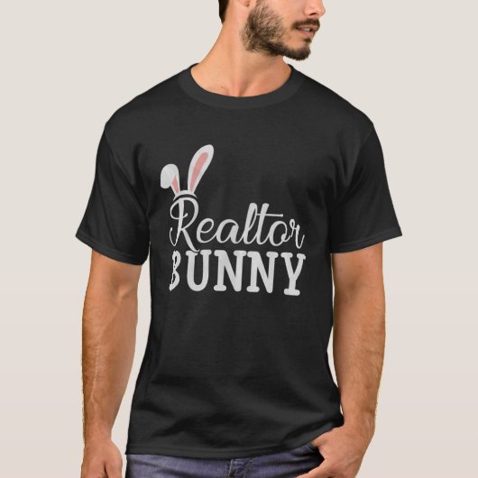 Easter Day Bunny Easter Costume  Matching Realtor  T-shirt (Voorkant)