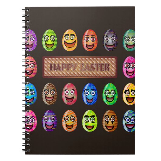 Easter Day- Happy Easter Classic Notebook Notitieboek (Voorkant)