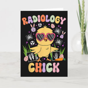 Easter Day Radiologie Kuiken Rad Tech Radioloog Ei Kaart