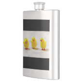Easter Decoration - chicks in a row Flacon (Links)