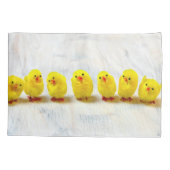Easter Decoration - chicks in a row Kussensloop (Achterkant)