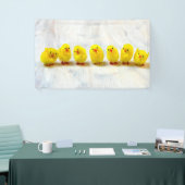 Easter Decoration - chicks in a row Spandoek (Beurs)