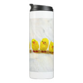 Easter Decoration - chicks in a row Thermosbeker (Geroteerd rechts)