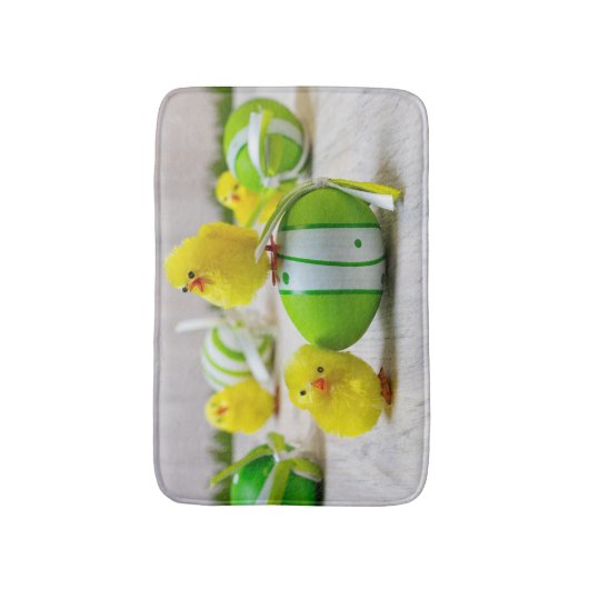 Easter Decoration - Easter egg and chicks Badmat (Voorkant Verticaal)