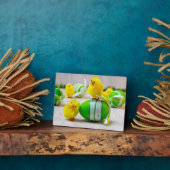 Easter Decoration - Easter egg and chicks Fotoplaat (Zijkant)