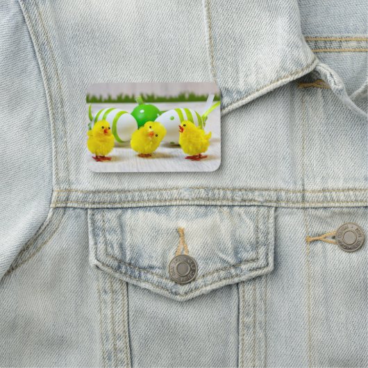 Easter Decoration - Easter egg and chicks Naamplaatje (In situ)