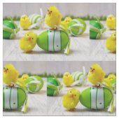 Easter Decoration - Easter egg and chicks Stof (Close Up)