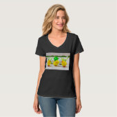Easter Decoration - Easter egg and chicks T-shirt (Voorkant volledig)