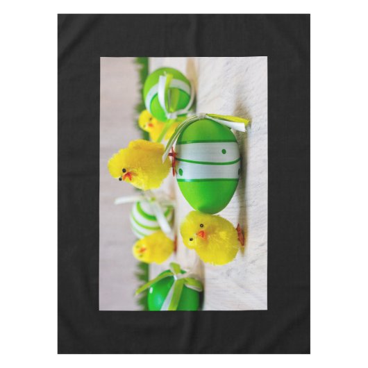 Easter Decoration - Easter egg and chicks Tafelkleed (Voorkant)