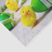 Easter Decoration - Easter egg and chicks Tissuepapier (Detail)