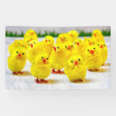 Easter Decoration Group of chicks Spandoek (Horizontaal)