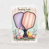 Easter Dinks & Paddle Winks Feestdagen Kaart (Voorkant)