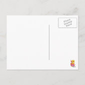 Easter Duck Vakantie leuk briefkaart (Achterkant)
