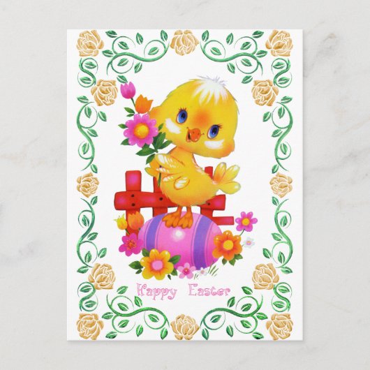 Easter Duck Vakantie leuk briefkaart (Voorkant)