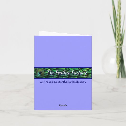 Easter Ducky Feestdagen Kaart (Achterkant)