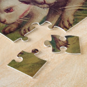 EASTER EASTER EASTER Bunnies Rustic Legpuzzel (Zijkant)