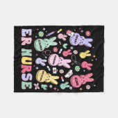 Easter Easter Emergency Department Nurse Practitio Fleece Deken (Voorkant (Horizontaal))