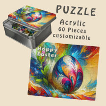 Easter Egg abstracte levendige kleurenstroom -