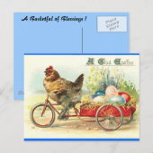 Easter Egg bezorgservice Feestdagenkaart (Voorkant / Achterkant)