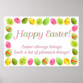 Easter Egg Border Print (Voorkant)