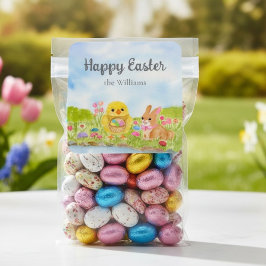  Easter Egg Brunch Chick Easter Bunny Party Vierkante Sticker