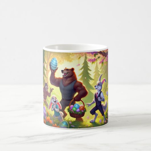 Easter Egg Celebration van Forest Friends Koffiemok (Center)