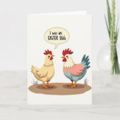 Easter Egg Confession Greeting Card Kaart (Voorkant)