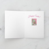 EASTER EGG DRAGON Fantasy Spring KAART Verse (Binnen)