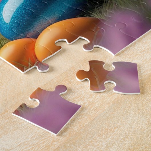 "Easter Egg" - Een symbool van vernieuwing en vreu Legpuzzel (Zijkant)