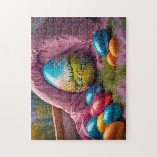 "Easter Egg" - Een symbool van vernieuwing en vreu Legpuzzel (Verticaal)
