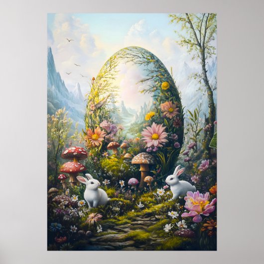 Easter Egg Fantasy Poster (Voorkant)