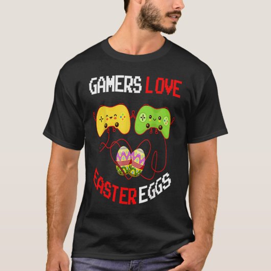 Easter Egg  for Women Gamers Love T-shirt (Voorkant)