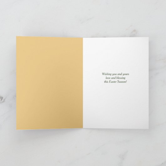  Easter Egg Girl Wenskaart Feestdagen Kaart (Binnen)