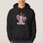 Easter Egg Hunt Bunny Ear Elephant Easter Day 2023 Hoodie (Voorkant)