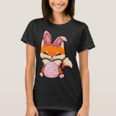Easter Egg Hunt Bunny Ear Fox Easter Day 2023 T-shirt (Voorkant)