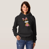 Easter Egg Hunt Bunny Ear Giraffe Easter Day 2023 Hoodie (Voorkant volledig)