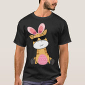 Easter Egg Hunt Bunny Ear Giraffe Easter Day 2023 T-shirt (Voorkant)