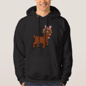 Easter Egg Hunt Bunny Ear Goat Easter Day 2023 Hoodie (Voorkant)