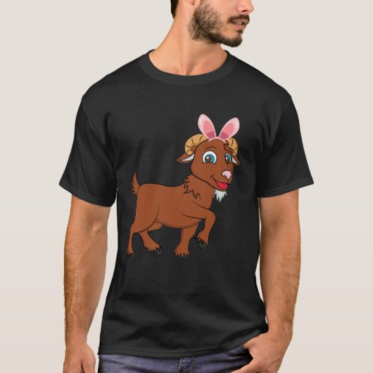 Easter Egg Hunt Bunny Ear Goat Easter Day 2023 T-shirt (Voorkant)