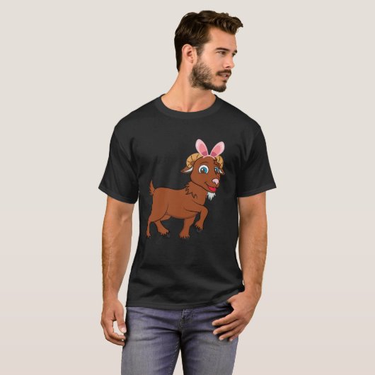 Easter Egg Hunt Bunny Ear Goat Easter Day 2023 T-shirt (Voorkant volledig)