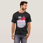 Easter Egg Hunt Bunny Ear Hummingbird Easter Day 2 T-shirt (Voorkant volledig)
