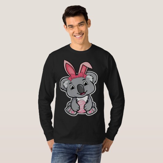 Easter Egg Hunt Bunny Ear Koala Easter Day 2023 T-shirt (Voorkant volledig)