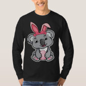 Easter Egg Hunt Bunny Ear Koala Easter Day 2023 T-shirt (Voorkant)