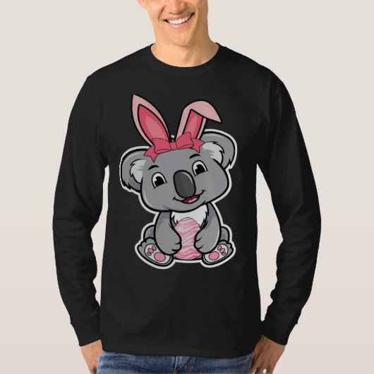 Easter Egg Hunt Bunny Ear Koala Easter Day 2023 T-shirt (Voorkant)
